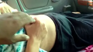 Busty Indian Stepmom Takes It in the Car