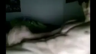 Amateur Guy Strokes His Cock on Webcam