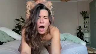 Curvy Girlfriend Teases Then Takes It Hard in Doggystyle
