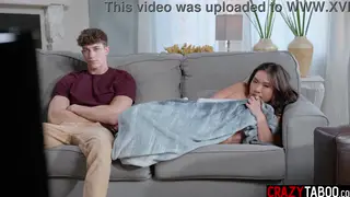 Petite Asian Teen Caught Touching Herself By Roommate
