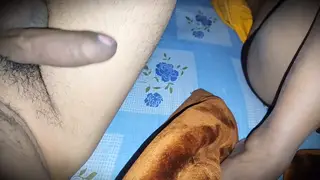 Asian Stepmom Takes Creampie Doggystyle While Husband Away