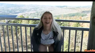 Curvy Hairy MILF Takes a Creampie in the Bathroom