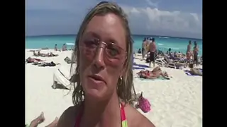 Beach Party Turns Into Outdoor Blowjob and Rimming Fest
