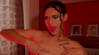 Latino Femboy Performs a Sensual Solo Show