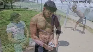 Muscular Latino Pair Explores Deep Throat and Rimming