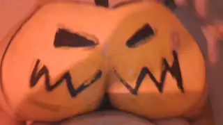 Latina in Halloween Costume Rides and Takes It Doggystyle