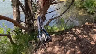 Curvy MILF Takes POV Pounding by the River