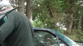 European Teen Endures Anal Gangbang With Older Men