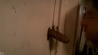 Anonymous Encounter Behind a Closed Door