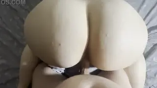 Stepsister Takes Cock Gently in POV Close-Up