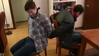 Mature Men Explore Bondage and Deep Throat Play