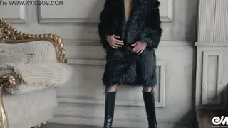 Blonde European Twink Strokes His Uncut Length On Camera