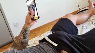 Busty Stepmom Guides Stepson to a Panty Creampie