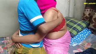 Indian Stepmom Shares a Holiday Blowjob Outdoors