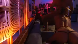 Blonde Teen Stripper Rides Pole Before Doggystyle Fuck
