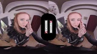 Redhead Cosplayer Takes Hard Anal in Immersive VR POV
