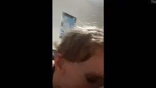 Femboy Twink Deepthroats Stranger in Rough Session