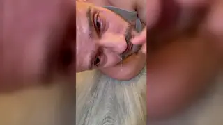 Man Covers Himself in Piss and Cum During Solo Session