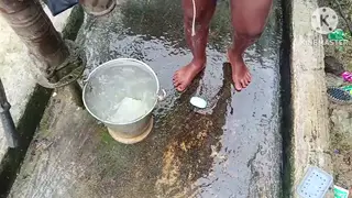 Indian Wife Performs Outdoor Handjob for Husband