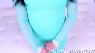 Voluptuous Brunette Takes Deep Throat Then Rides Hard