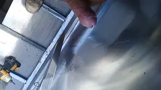 Office Worker Masturbates at His Desk