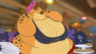 Voluptuous BBW Shows Off Her Curves in Furry Cosplay
