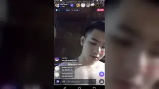 Asian Hunk Shows Off Solo Performance