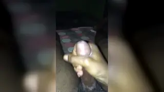 Black Hunk Unloads Thick Load During Solo Session