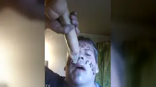 Verbal Gangbang Orgy Ends in Facial Cumshots and Swallowing