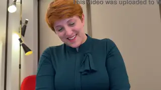 Curvy Assistant Teases Boss During Casting on Business Trip