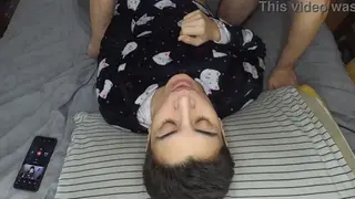 Compilation Shows Multiple Oral Finishes With Swallowing