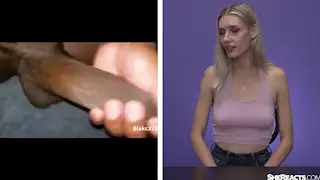 Blonde Casting Compilation Reacts to Massive BBC