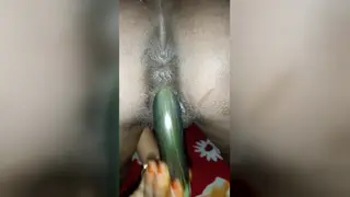 Asian MILF Enjoys Outdoor Anal Creampie With Toys