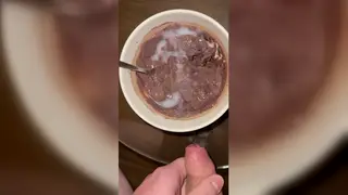 European Solo Stud Unloads a Massive Cumshot on Camera