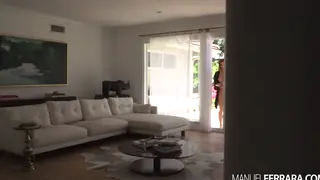 Curvy Teen Drains Him Completely and Swallows