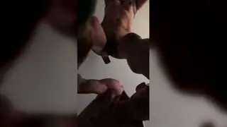 Asian MILF Teases Neighbor With Slow Sensual Blowjob