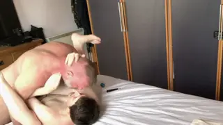 Mature Daddy and Twink Share a 69 Before Doggystyle