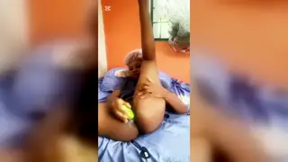 Petite Curvy Teen Fingers Her Hairy Pussy to a Real Orgasm