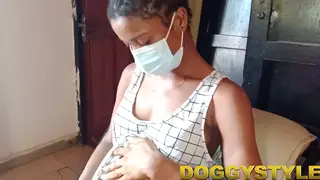 Blonde Latina Squirts Hard During Holiday Pussy Licking