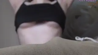 Stepsister's Oiled Handjob Drains Her Boyfriend
