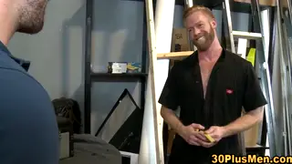 Hairy Bear Delivers Deep Anal and Explosive Finish