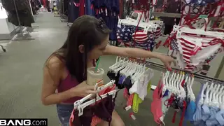 Brunette Amateur Takes Deep Creampie After Toy Play