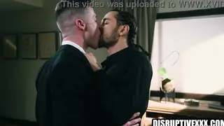 Stepbrothers Reunite at Foster Home for Intense Blowjob and Rimming
