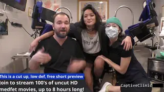 Tattooed Asian Sub Endures Hospital Bondage