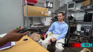 Teen Gives Blowjob Then Rides BBC in Interracial Hookup