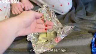 Stepsister Unwraps Holiday Surprise With Voluptuous Curves