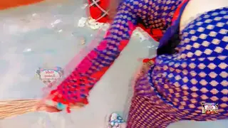 Indian Housewife and Maid Share Anal Doggystyle in Homemade Clip