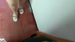 Curvy Wife Takes Her Neighbor From Behind in the Car