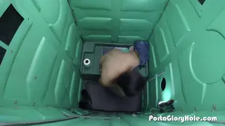 Stranger Sucks Multiple Cocks at Outdoor Gloryhole