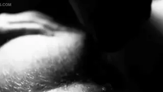 Black Amateur Strokes His Cock in a Grainy Solo Clip